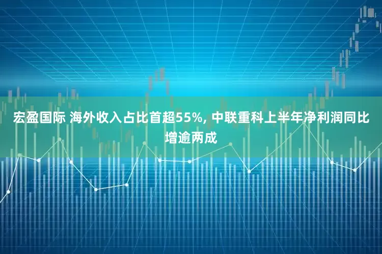 宏盈国际 海外收入占比首超55%, 中联重科上半年净利润同比增逾两成